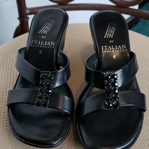 Italian shoemaker platform wedge